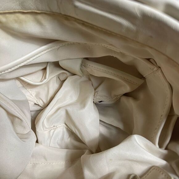 Vintage Wilson Leather 1899 Beige soft leather small shoulder bag. - Picture 11 of 16